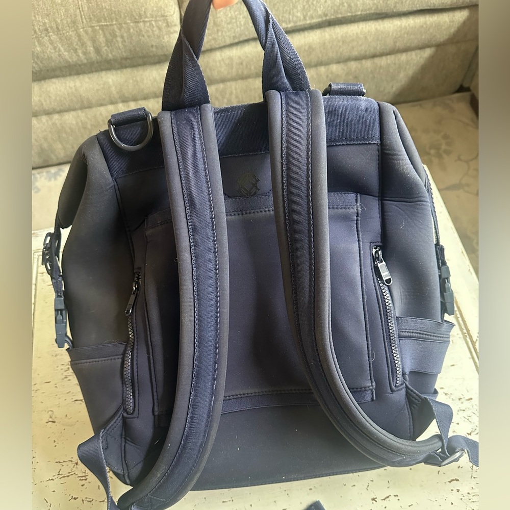 Dagne Dover Navy Diaper Backpack - Picture 2 of 4